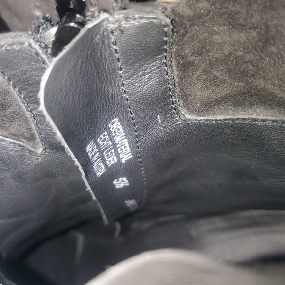 PAUL GREEN Women's Size 7.5 Tamara Nubuck Zip Bootie Iron Soft Leather New - Picture 6 of 7